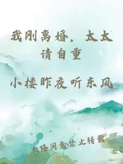 我剛離婚，太太請自重